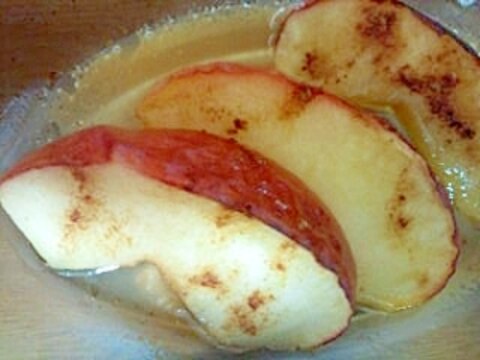 トースターで出来る焼りんご